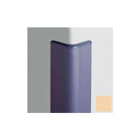 Pawling Surface Mounted Corner Guard Bullnose 90Deg, 3'' Wings, 8'H W/Caps, Silkworm CG-30-8-718